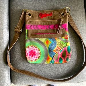 Slim desigual purse, Spanish designer.